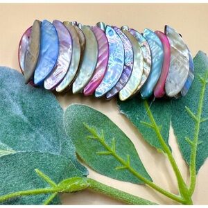 Vintage Colorful seashell bracelet